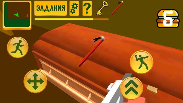 БАБКА ГРЕННИ МАЙНКРАФТ КОНЦОВКА - Granny Blocky Neighbor Minecraft