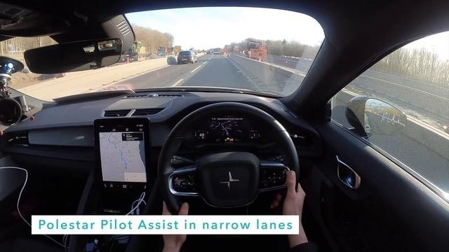 Polestar 2: Google Maps Pilot Assist Pixel LED Lights Tested on a 415 Mile Journey Review