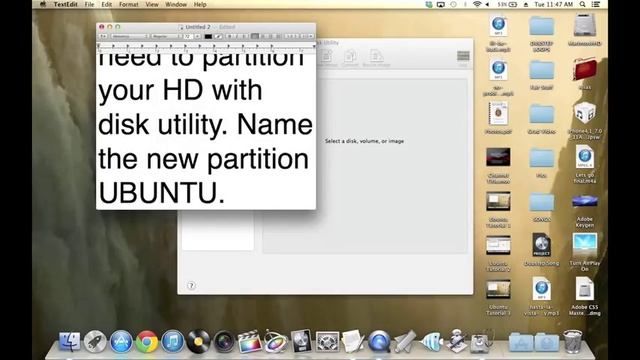 How to Install Ubuntu alongside Mac OS X