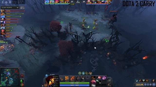CR1T vs NOONE — Swift Blink + Nullifier Build Clinkz 7.28 Dota 2