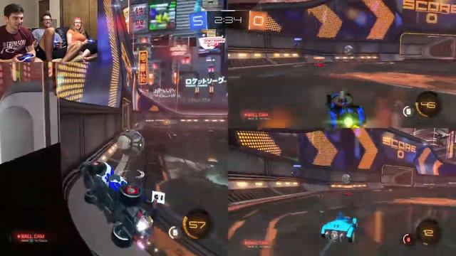 SAM AND NICK BREAK UP?!? | Rocket League Rumble 3v3 Online