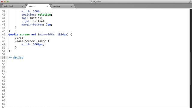CSS Foundations : Device Specific Media Queries   Part 1