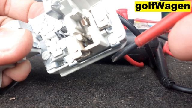 VW Golf 7 tail light problem