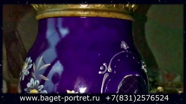 Реставрация фарфоровои вазы