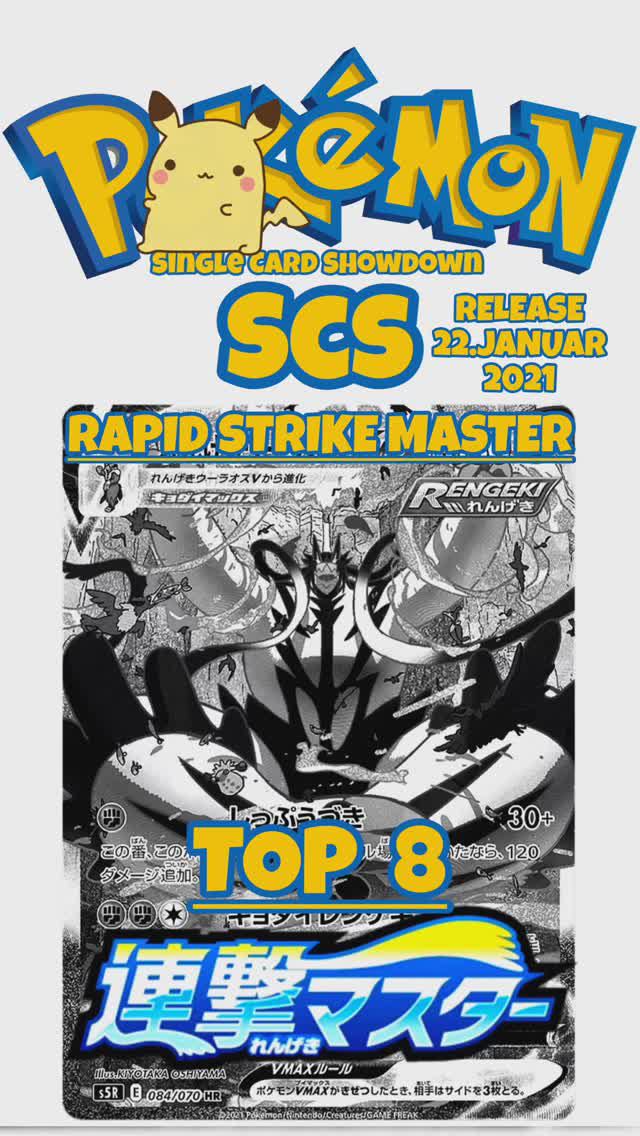 ПОКЕМОН Pokemon TCG rapid Strike Master Top 8 Cards ...hyperrare still underrated? #swordshield