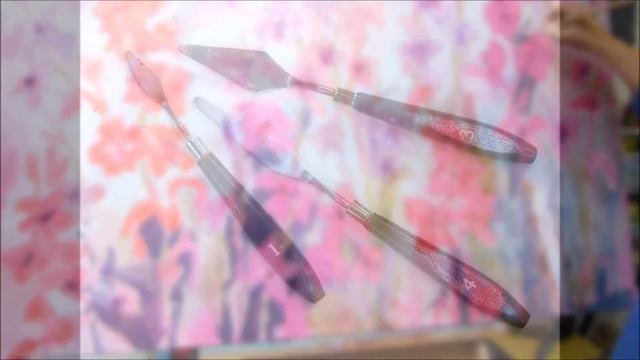 Alice-ART Flower Power, Dynamische Acrylmalerei 