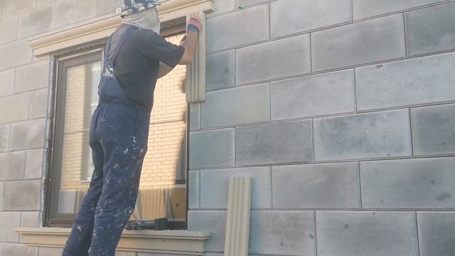 Установка обрамление! Терезе жақтауларын орнату!