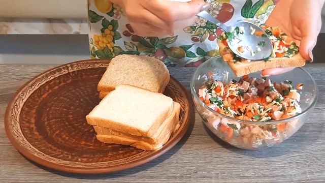 Быстрый и Вкусный Перекус в школу за 10 минут