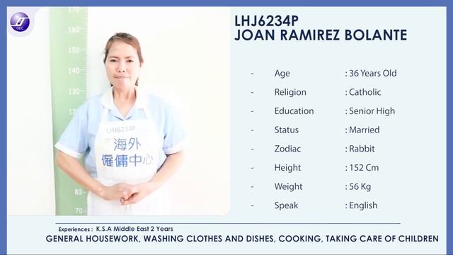 LHJ6234P - JOAN RAMIREZ BOLANTE