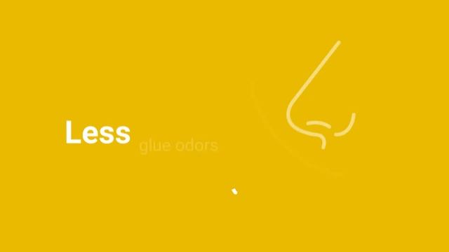 Excellence Genius - Solución libre de adhesivo : rápido de instalar, fácil de reciclar