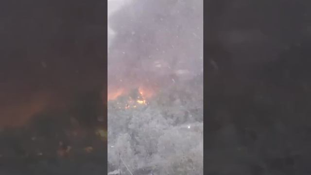 Пожар в здании город Москва.