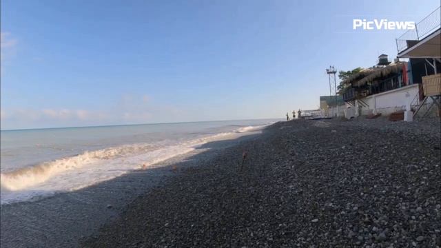 Лазаревское Сочи пляж Калипсо после шторма. Погода в Лазаревском сегодня 17 июня 2024. Отдых в Сочи