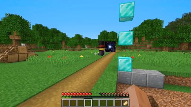 I found SECRET MOMO HOUSE UNDERGROUND in Minecraft ! NEW MOB HOUSE !