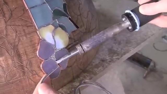 Demonstration: How to Make a Leaded-Glass Lampshade