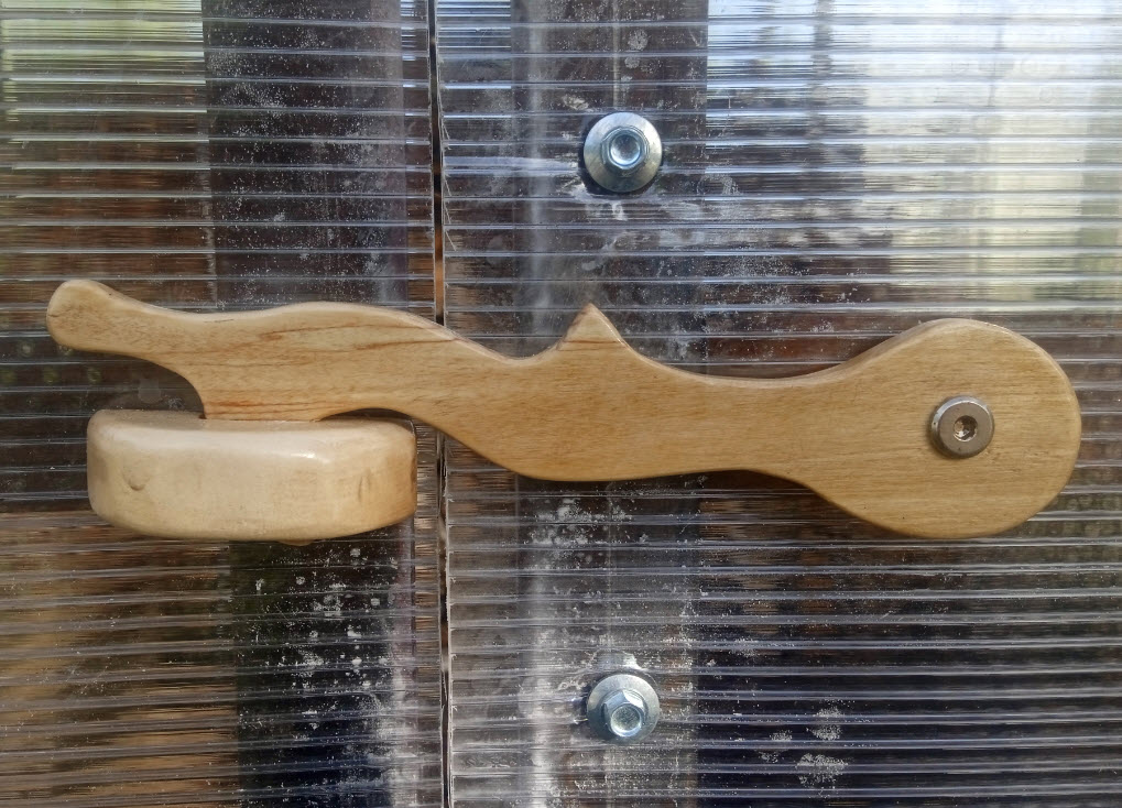 Декоративный деревянный накидной крючок для двери