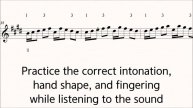 Violin Sevcik Op.8 No.5-2 Shifting the position Practice Play Along Piano