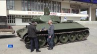 В Уфе открыли  экспозицию военной техники, учавствующей в параде ко Дню Победы
