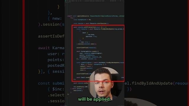 How To Do Database Transactions With Mongoose ?