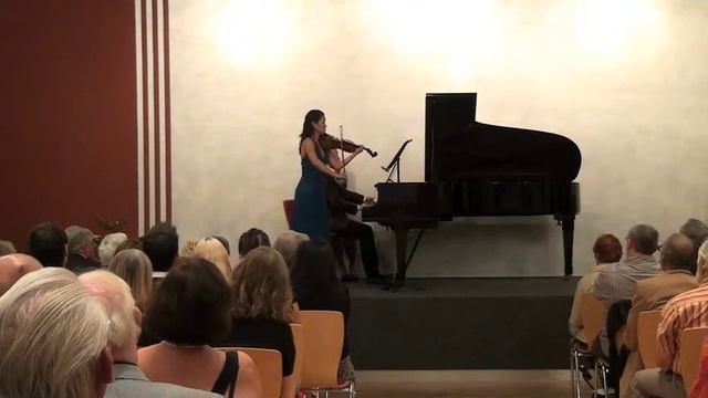 Germany Premiere Richard Cionco's Etude Fantasy on C-H-A-S-E, Janet Sung Violin