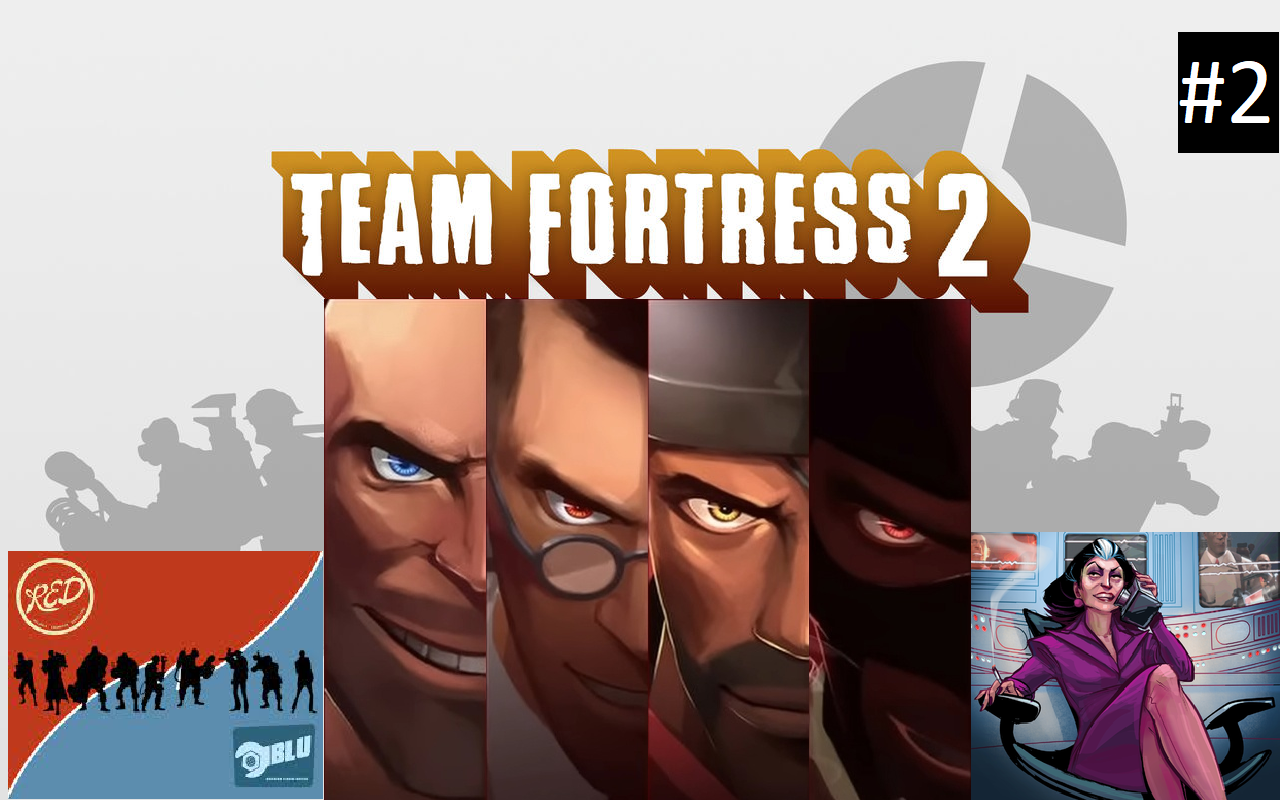 Повседневная борьба RED и BLUE с "регулировкой потока" (the Announcer) | Team Fortress 2 #2 #savetf2