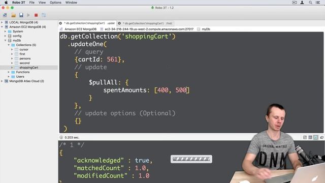 MongoDB Update Queries: 19 $pullAll