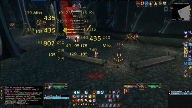 World of Warcraft Classic - Cathedral Of Darkness - Level 77 Mage solo exp farm - 900k+ per hour