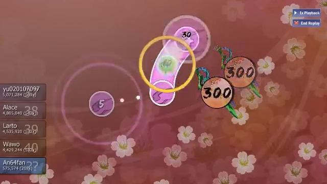 osu!: S.S.D.Fantasica - Hanafubuki [Insane]
