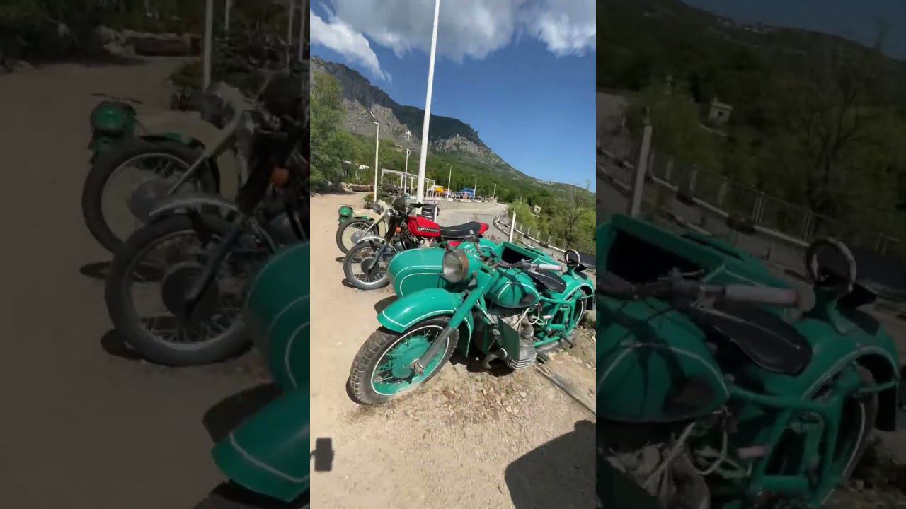 Мототехника СССР #крым #automobile #мото