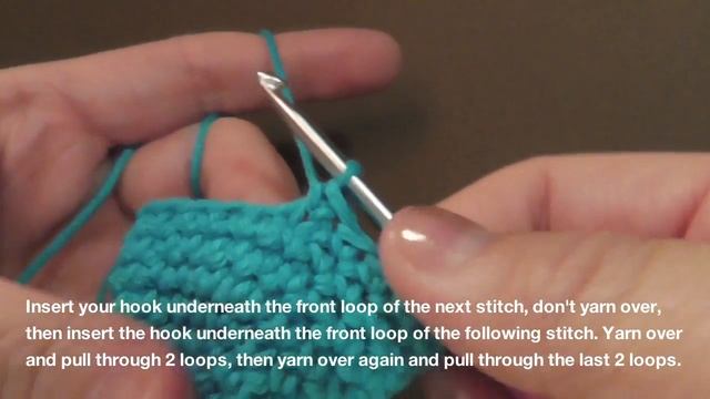How To Crochet - Invisible Decrease