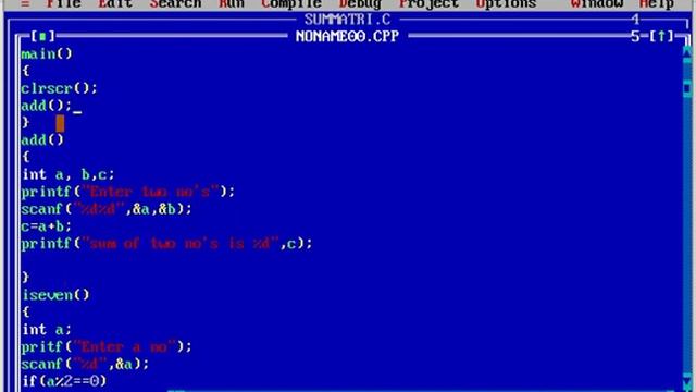 Functions In C Language Part 1