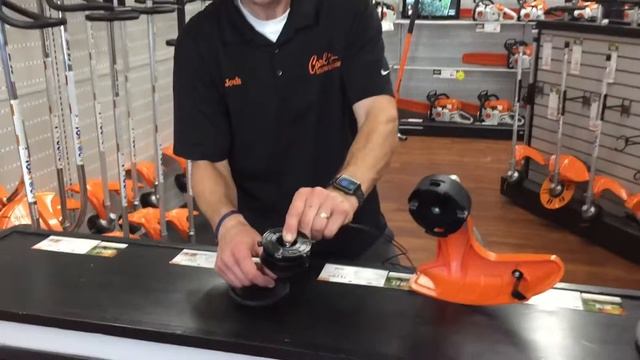 How to rewind your Stihl trimmer equipped with the AutoCut 25-2.