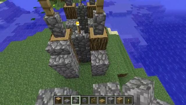 Как построить красивый забор в minecraft 1.5.2