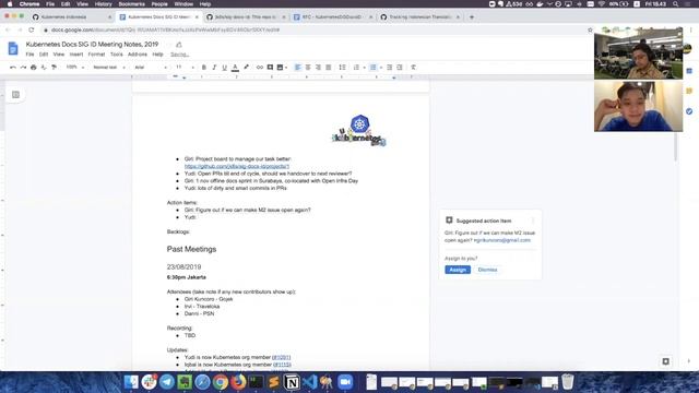 Kubernetes SIG Docs ID - Biweekly 20190920