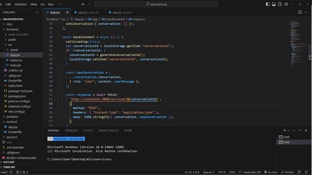 LangChain in Production - Microservice Architektur (incl. FastAPI und Docker)