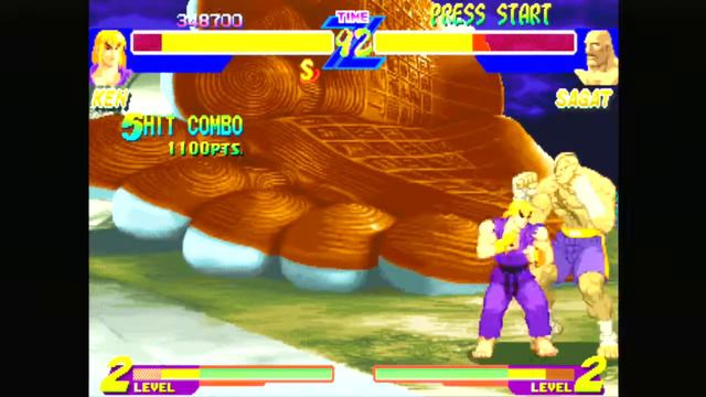 Street Fighter Alpha Arcade 60Fps Gameplay on PS3 RetroArch Emulator