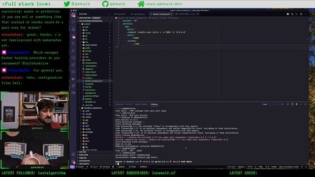 Live Coding Using Docker for developing Ruby on Rails applications cont.