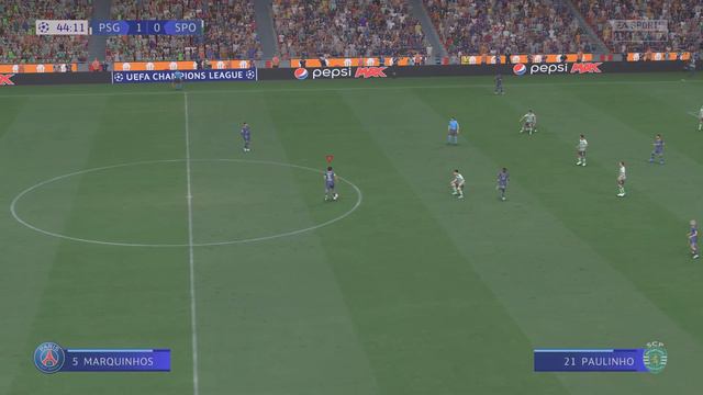 PSG vs SPORTING | FIFA 22 PS5 Realistic Gameplay & Graphics MOD Ultimate Difficulty Career
