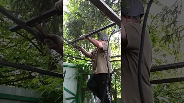 Навес для машины