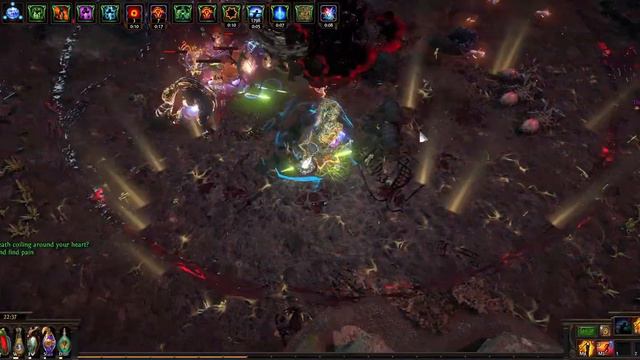 Path of Exile - Triple belt meta - Mana Fire Burst - SSF