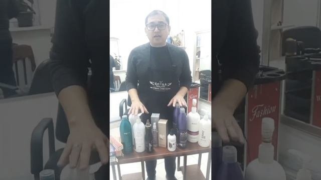 Тонирование волос/Шашты күнгірттеу