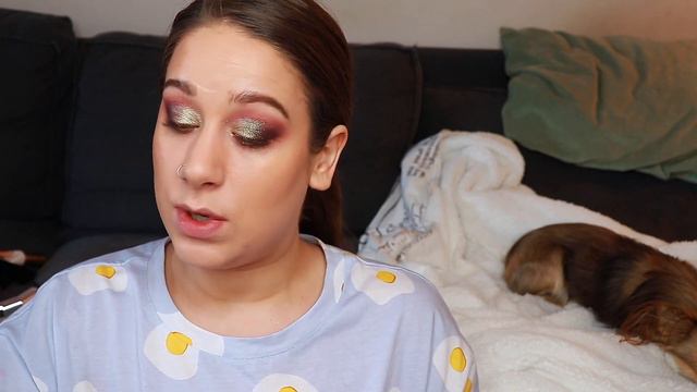 trying new makeup, no new eyeshadow though  hope that's okay