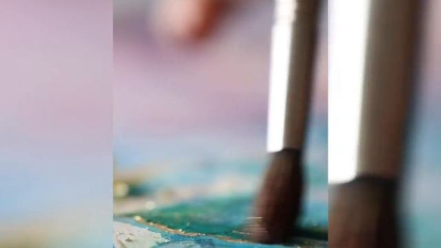 MAKING OF CLEMATIS PAINTING + Gilding