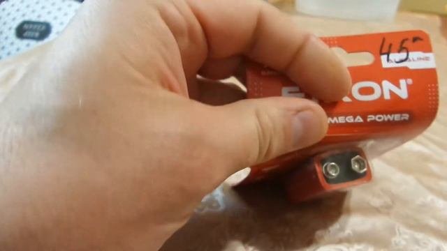 I Etron Крона Батарейка алкалиновая 9V Crown Alkaline battery куплено в Украине Ukraine 20210516