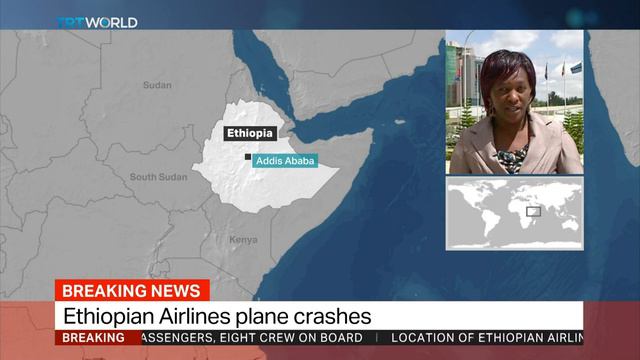 Shocking News Ethiopian Airplane crash - says 149 passenger and 8 crew