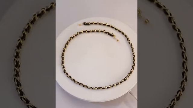 Цепочка для очков чтения purui шнурок очков металлические шнуры фиксатор модные ювелирные изделия