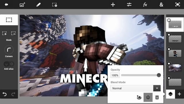 Cum sa faci un THUMBNAIL pe ANDROID! Tutorial Ps Touch #android #ios #pstouch #tutorial #minecraft