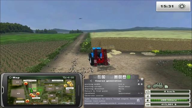 Courseplay Tutorial -How to use Fieldwork Mode
