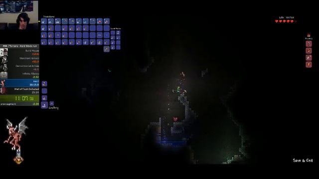 Terraria Speed Run to Hard Mode (glitched) in 22:12 (New WR)