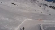 Skiing La Rosiere - BoarderCross