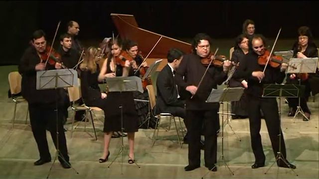 Vivaldi - Concerto for 4 Violins, M. Hossen, Sh. Javorkai, J. Preys, H. Eshkenazy, Cond. G. Ganchev